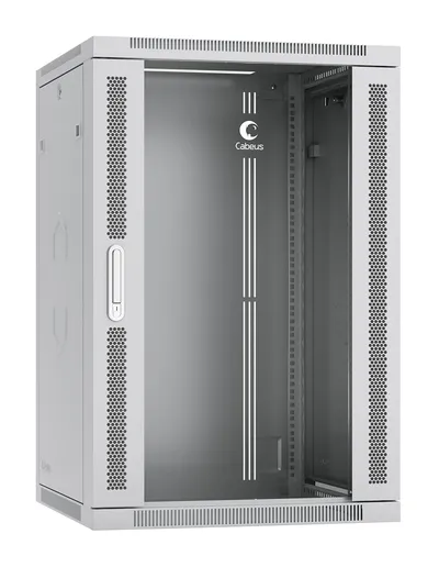 Шкаф телекоммуникационный Cabeus SH-05F-18U60/60-R, 19", 18U, 600×600×901 мм