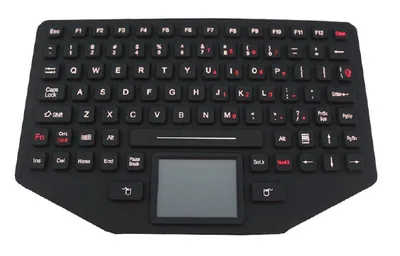 Клавиатура промышленная KEY TECHNOLOGY K-TEK-M275TP-FN-BL-IL-FDT-US/RU-USB, IP68, USB