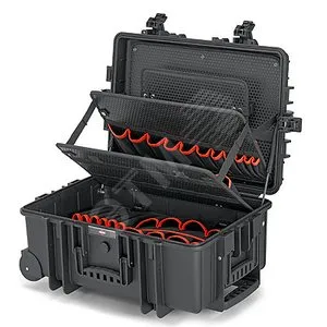 Чемодан инструментальный Knipex KN-002137LE, 45 л, ударопрочный