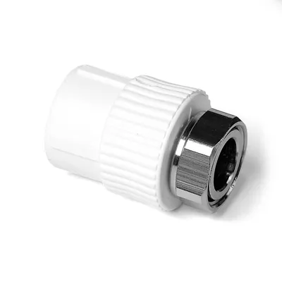 Муфта комбинированная PRO AQUA PA29008, PP-R, 20 мм × 1/2", ВР, белая