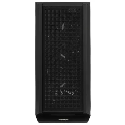 Корпус ПК 1STPLAYER PS8MX-BK-4F, Midi Tower, ATX, без БП