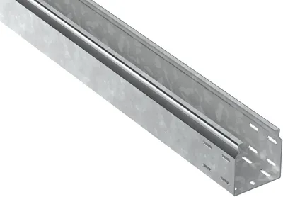 Лоток для сращивания IEK ESCA 7 CLN10-100-100-200-3-HDZ, неперфорированный, 100×100×3000 мм