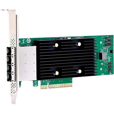 HBA-контроллер Broadcom 9600-16e LSi 05-50118-00, PCIe 4.0 x8, 16 портов, 24 Гбит/с