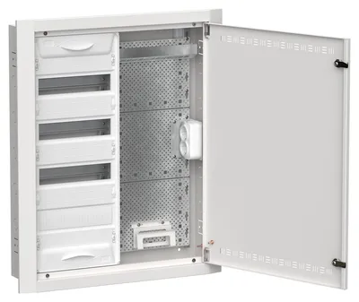Корпус щита IEK TITAN 5 ЩРв-48 (2х48), 48 модулей, 755×625×130 мм, IP30