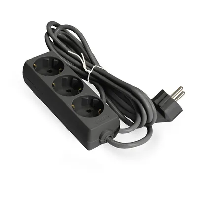 Удлинитель ExeGate ECE-3-5B (EX285807RUS), 5м, 3 розетки, 2200 Вт