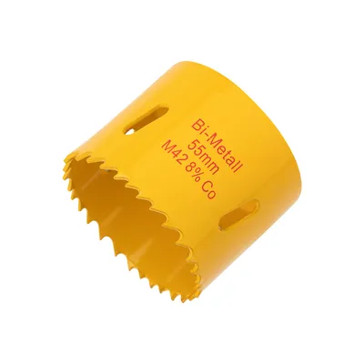 Коронка REXANT KR-92-0229 биметаллическая, 55 мм, глубина 50 мм, Р6М5К8