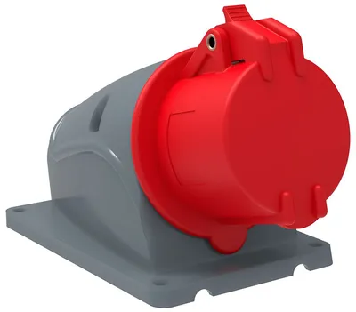 Розетка CEE IEK MAGNUM ССИ-114 PSN12-016-4, 16 А, 3P+E, 380-415 В, IP44