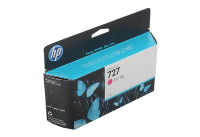 Картридж HP 727 B3P20A, пурпурный, 130 мл, для DesignJet T920/T1500
