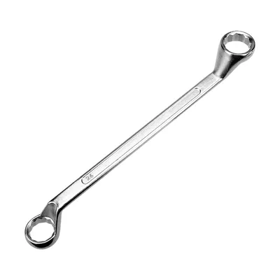 Ключ накидной коленчатый Rexant 12-5864-2, 24×27 мм, сталь, цинк