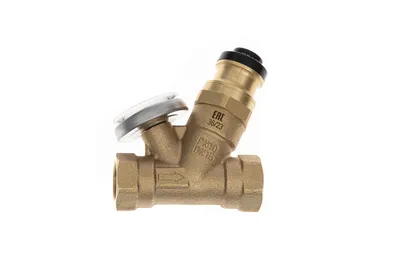Клапан балансировочный термостатический Ридан AHT-R 003Z1525R, DN15, 1/2", 10 бар, латунь