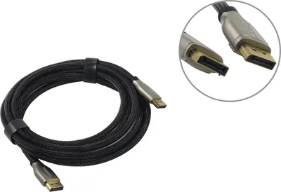 Кабель DisplayPort UGREEN DP112-60844, DisplayPort(M) — DisplayPort(M), 3 м