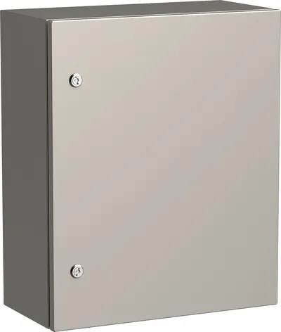 Корпус шкафа IEK TITAN 5 ЩМП-60.50.25, 600×500×250 мм, AISI 304, IP66, навесной