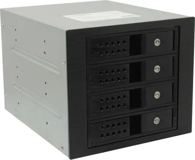 Корзина для HDD ExeGate HS435-02, 4×3,5"/2,5" SATA, 3×5,25", RTL