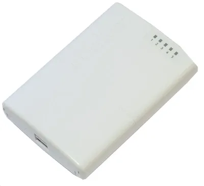 Маршрутизатор MikroTik RB750P-PBr2 PowerBox, 5xLAN 10/100, 4x Passive PoE out, RouterOS L4