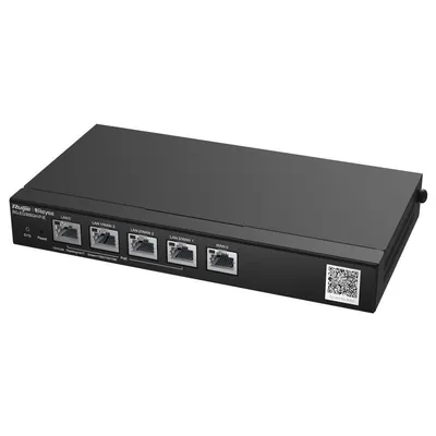 Маршрутизатор Ruijie/Reyee RG-EG305GH-P-E, 4×1GbE WAN, PoE 60 Вт, 350 подключений