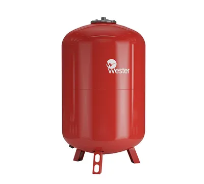 Бак расширительный WESTER WRV500, 500 л, 10 бар, вертикальный, резьба 1 1/4"