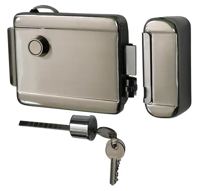Замок электромеханический Smartec ST-RL073SI-NK, НЗ, 12 В DC, IP54