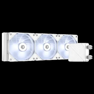 СЖО ID-Cooling DASHFLOW 360 BASIC WHITE, 3×120 мм, 350 Вт, 700–1800 об/мин, белая