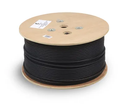 Кабель Cabeus UTP-4P-Cat.6a-SOLID-OUT-LSZH-UV, U/UTP Cat.6a, 4 пары, 305 м
