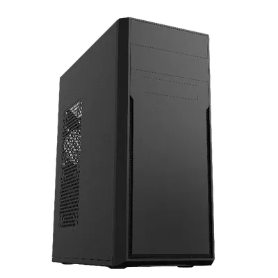 Корпус Foxline FL-302-FZ600R-U32, Midi Tower, ATX, БП 600 Вт, чёрный