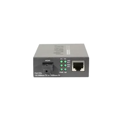 Медиаконвертер PLANET FT-806A20, 10/100TX — 100Base-FX WDM, 1310 нм, 20 км