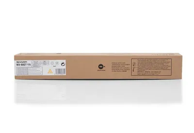 Тонер-картридж Sharp MX61GTYA, желтый, 24000 страниц, оригинал