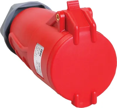Розетка переносная IEK PSN22-016-5 (ССИ-215), 16 А, 380–415 В, 3P+N+E, IP44