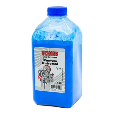 Тонер Булат BAPM00UNIV020 для Pantum Color Universal, голубой, банка 500 г