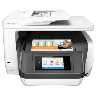 МФУ струйный HP OfficeJet Pro 8730 e-AiO (D9L20A) A4 Duplex WiFi USB RJ-45 белый D9L20A