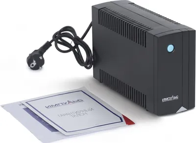 ИБП Импульс СЛИМ 1200 SL12201, 1200 ВА/840 Вт, LCD, 4×IEC C13, USB/RS-232, EPO
