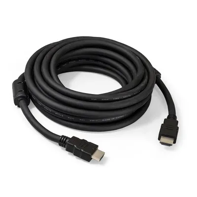 Кабель HDMI ExeGate EX-CC-HDMI2-5.0F, HDMI 19M–19M, v2.0, 5 м, 4K UHD, Ethernet