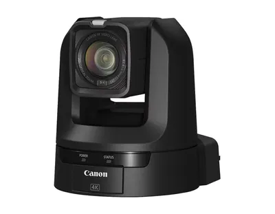 PTZ-камера Canon CR-N100BK, 4K, 1/2.3" CMOS, зум 20x, HDMI, USB-C, PoE+, чёрный