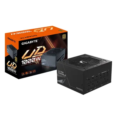 Блок питания Gigabyte GP-UD1000GM, 1000W, 80 PLUS Gold, модульный