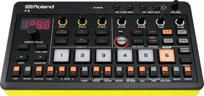Сэмплер Roland P-6 серии AIRA Compact, 48 сэмплов, 6 пэдов, 64-шаговый секвенсор, USB-C
