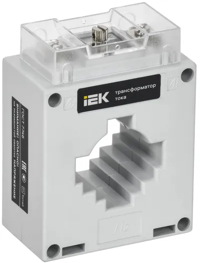 Трансформатор тока IEK ITB30-3-05-0300, 300/5 А, 5 ВА, класс 0,5S, 660 В