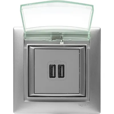 Рамка IEK VALENA 770150, 1-местная, IP44, алюминий, скрытый монтаж