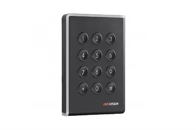 Считыватель Hikvision DS-K1108AMK, Mifare, клавиатура, RS-485/Wiegand/OSDP