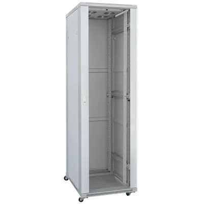 Шкаф телекоммуникационный SNR SNR-TFC-426080-GS-G-SF, 42U, 600x800 мм, IP20