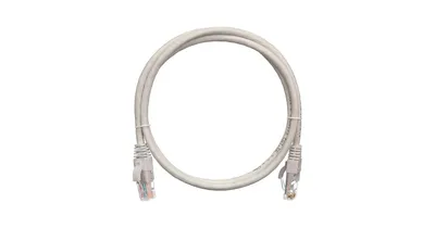 Патч-корд NIKOMAX NMC-PC4UD55B-075-GY, Cat.5e, U/UTP, 7.5м, серый