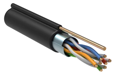 Кабель Пожтехкабель-СКС 202-014, F/UTP 4 пары кат. 5e, 24 AWG, PE, 305 м