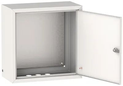 Корпус шкафа IEK ЩМП-40.40.20 УХЛ3 IP31, 400×400×200 мм, сталь, RAL 7035