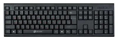 Клавиатура Oklick 120M, проводная, USB, черный