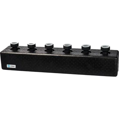 Коллектор распределительный STOUT SDG-0016-004003, сталь, 3 контура, DN25, 4 бар