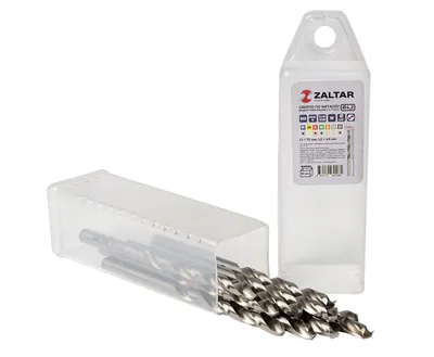 Набор свёрл ZALTAR ZA-73042-S10, HSS-G, DIN 338, 4,2 мм, 10 шт