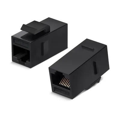 Адаптер Keystone Cabeus CA-KJ-8p8c-C6, RJ45, Cat.6, неэкранированный