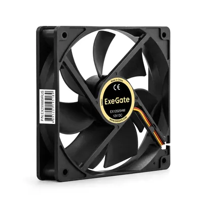 Вентилятор ExeGate EX299889RUS, 120×120×25 мм, 12В, 1500 RPM, Molex