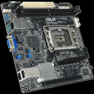 Материнская плата ASUS P13R-I, LGA1700, Intel C262, 2×DDR5 ECC, 6×SATA, 1×M.2, PCIe 5.0 x16, mITX