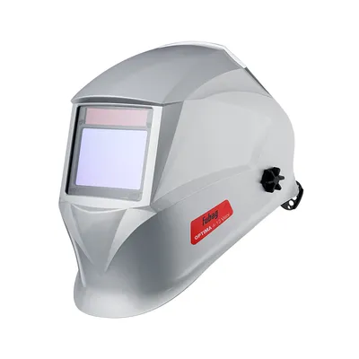 Маска сварщика FUBAG IR 4-13G M, хамелеон, 1/1/1/2, экран 100x65 мм, серебристый