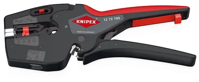 Стриппер Knipex KN-1272190 NexStrip 3-в-1, 0.03–10 мм², AWG 32–8