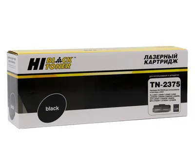 Тонер-картридж Hi-Black TN-2375, для Brother HL-L2300, 2,6K